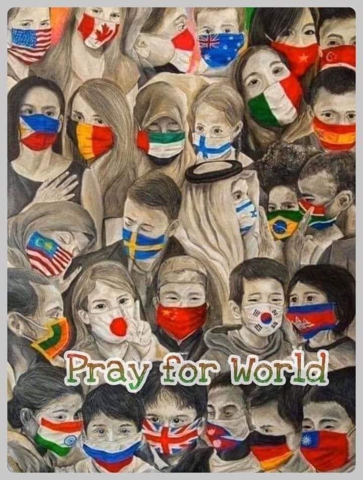 pratamarangga65's tweet photo. PRAY FOR WORLD

#KamiTidakTakutVirusCorona https://t.co/J4zRT8nbPT