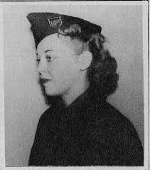 Mazie Lanham became the first female package car driver at UPS in 1943 on a route in Los Angeles.  #WomensHistoryMonth #WomenMakingHistory #WomensHistory