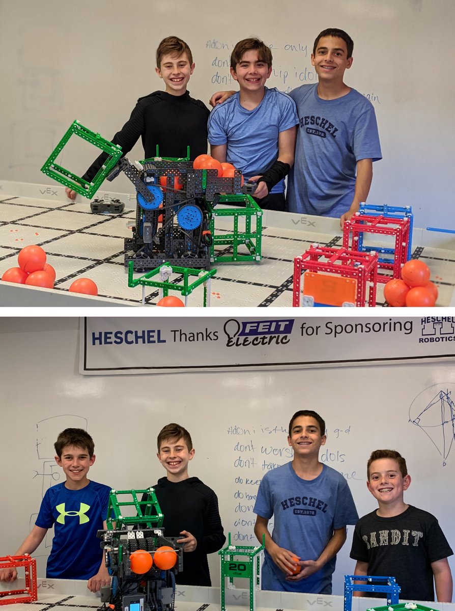 The Heschel RoboHawks are getting ready for the State Championships!