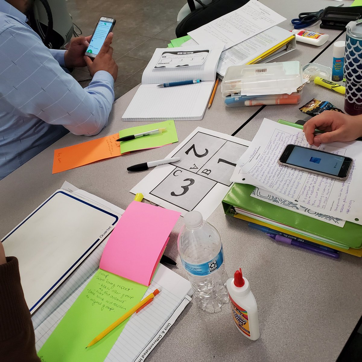 ACP_Region19's tweet photo. Today, we explored and practiced using strategies and structures for effective collaborative groups! #STEMcohort1 #teacherprep #WeR19 #bestpractices #futureSTEMteachers @ESCRegion19 @Liz_C_Bonilla @Teresa_Hinojos https://t.co/pjqlRfDwUJ