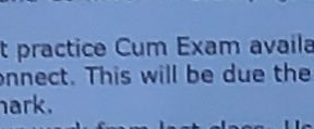 <a href="/CcaQuotes/">CCA MEMES</a> mrs defilippis apparently couldn’t type out “cumulative exam” on the board today
