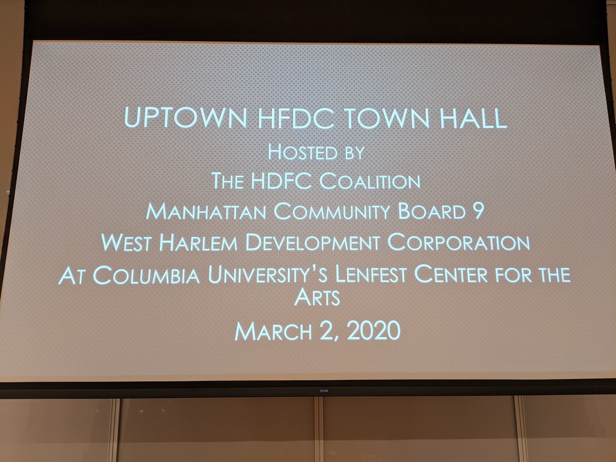 HDFCCoalition's tweet photo. Look @HarveyforNY Full house at Uptown HDFC Town Hall! @HDFCCoalition @NYGovCuomo @SteveCym @BrianKavanaghNY @RJackson_NYC @CnDelarosa @assemblymanalt1 @NYSenBenjamin @LizKrueger @NYCHousing @NYCMayor @Danny_ODonnell_ @SenSchumer @IE_Dickens @MarkLevineNYC @CM_MargaretChin https://t.co/TNDZ49895y