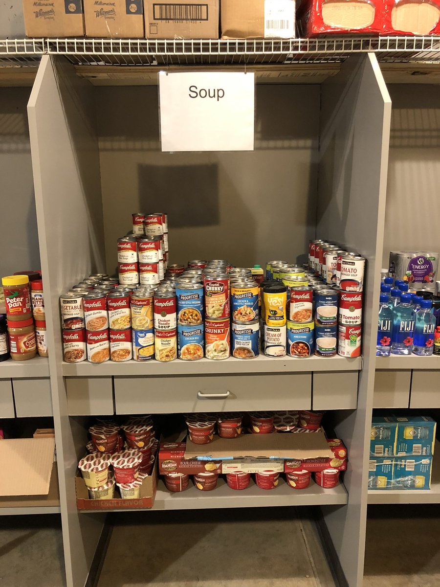 avilafoodpantry's tweet photo. We couldn’t feel more grateful or excited about how the pantry has shaped up the last several days! We are ready to serve our campus community #AUfam #EagleEmpire #OurAU https://t.co/3JMdKEHc86