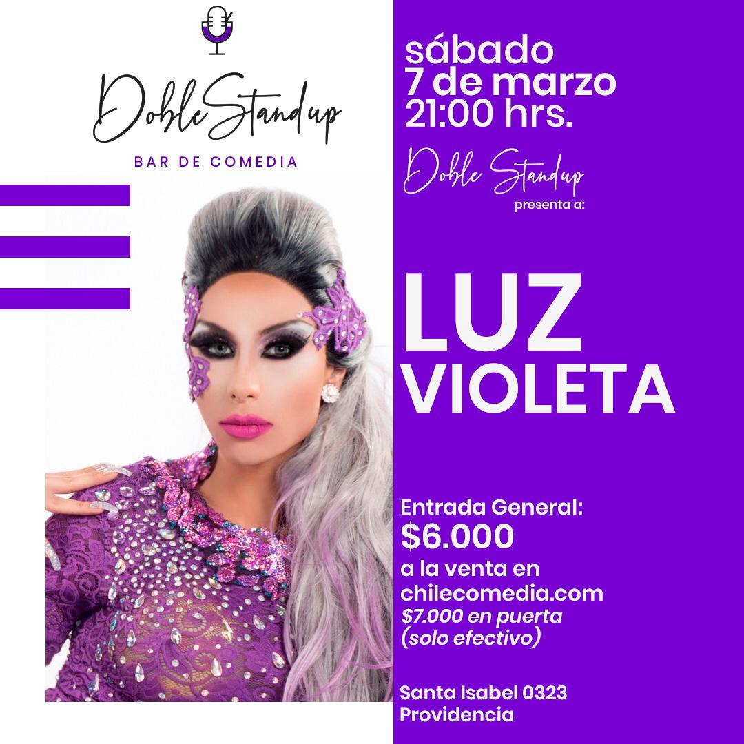 LuzVioletaDrag's tweet photo. Se ve me un pecho weona. @doblestandup los espero 😘 https://t.co/nYiHBKcJmJ