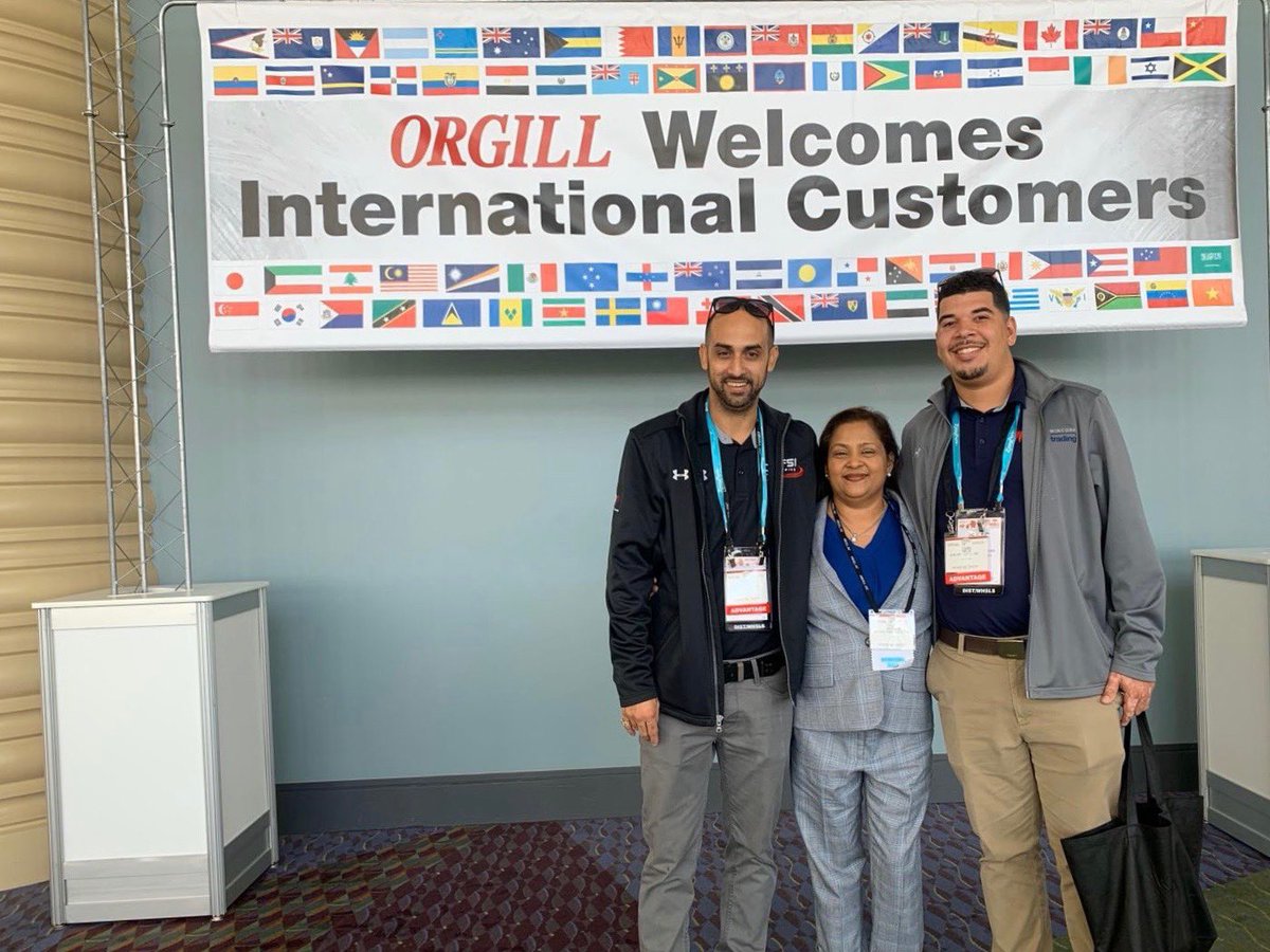 Wincorp_Intl's tweet photo. #WincorpTrading @CFSI_Shipping and @HiProJamaica attended the Orgill 2020 Dealer Market in Orlando last week. Were you there too? #WincorpInternational #HatchingYourFuture #JamaicaBroilersGroup #CFSIShipping #HiPro #Teamwork 🙌🏽 https://t.co/G0P29Cnro5
