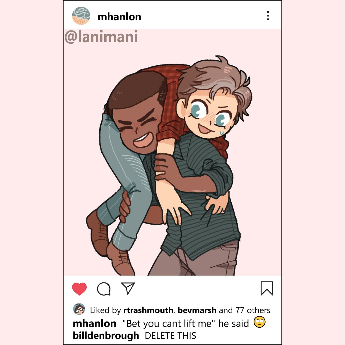 lanimani's tweet photo. i made some fake ig clear cards for fun... idk if ill offer them in a set or what #itmovie #reddie #hanbrough #benverly https://t.co/1OtjSky6iX