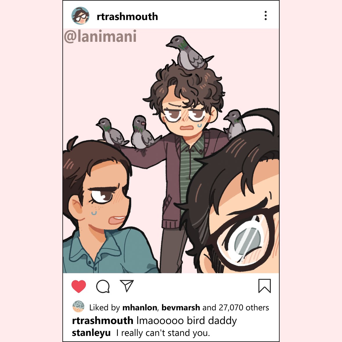 lanimani's tweet photo. i made some fake ig clear cards for fun... idk if ill offer them in a set or what #itmovie #reddie #hanbrough #benverly https://t.co/1OtjSky6iX