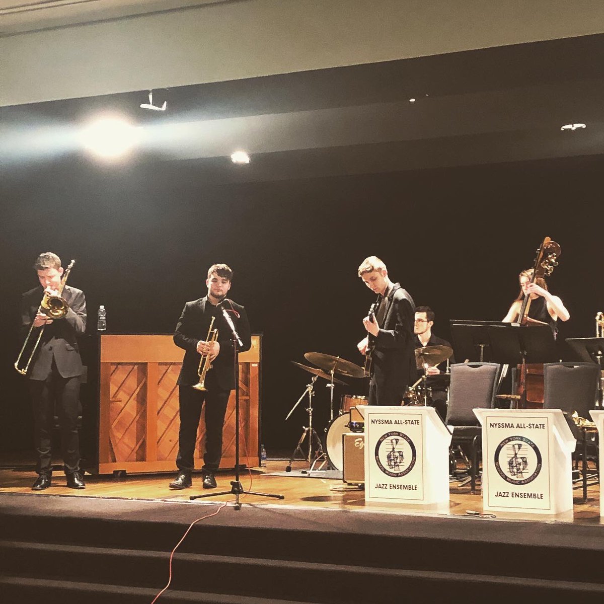 Mrs_Fergo_Music's tweet photo. Honored to represent Bethpage at this year’s #nyssma day of advocacy in Albany with @MsSinisiMusic 💚 🎶 #wearebethpage #bethpagemusic @nassaumusiceducators https://t.co/xMQthkIc7O