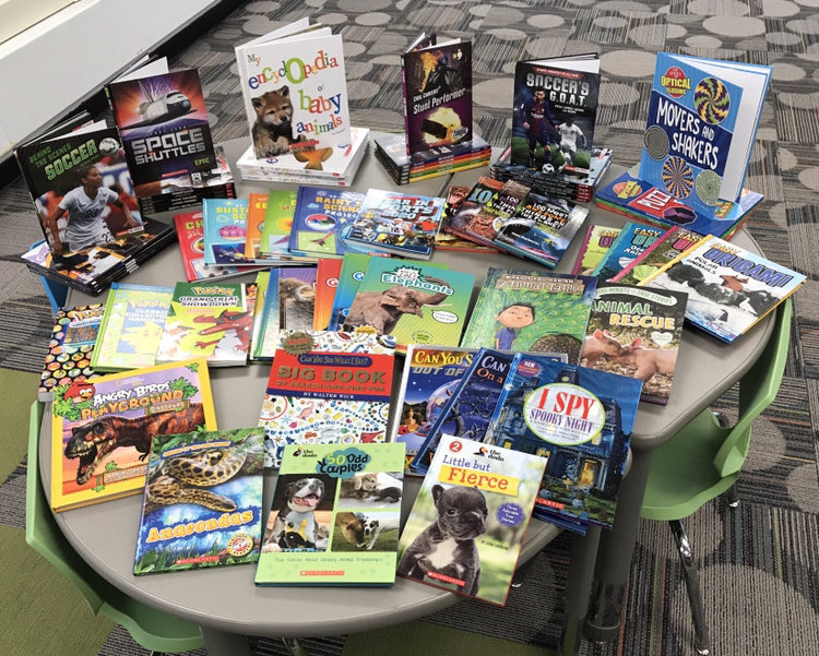 Thanks to all for purchasing books at our January Scholastic book fair. Look at all the new books we were able to buy for our school library! <a href="/vv_voyagers/">VV Voyagers</a> #enjoytheview #bestyearyet #viewthespecials #welovebooks