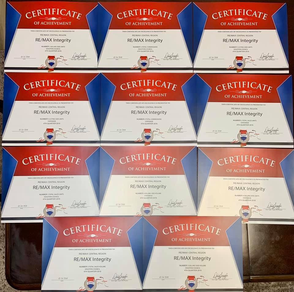 rubenandnancy's tweet photo. 🔥 Hot Off the Press!! Congratulations to all of our agents!! Thanks to you, our office did amazing in the 4th Quarter 2019! These numbers are based off of 62 Houston Offices & 232 Statewide Offices! What an accomplishment! 🔥
#REMAXintegrity #homeofthebestagents #remaxhustle https://t.co/VkVllwYgZx
