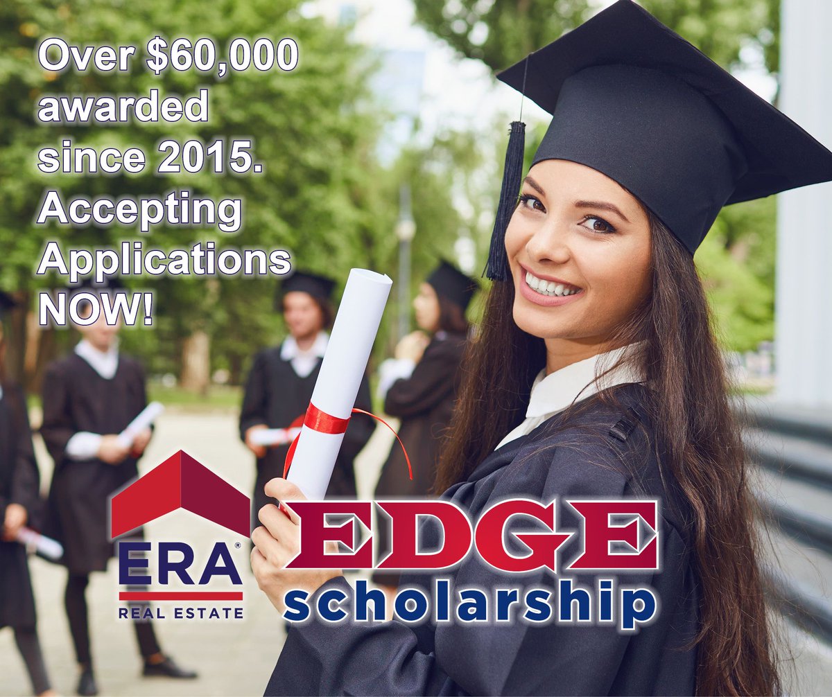 eracentral's tweet photo. ERA Central Realty Group is seeking high school seniors that have the EDGE for our 16th annual scholarship program – they should be Ethical, Dedicated, Genuine and Entrepreneurial. Visit https://t.co/2gKrZ1QArq for more details.
#BePartOfSomethingBigger #TrustedAdvisor https://t.co/G2tLMDT1gm