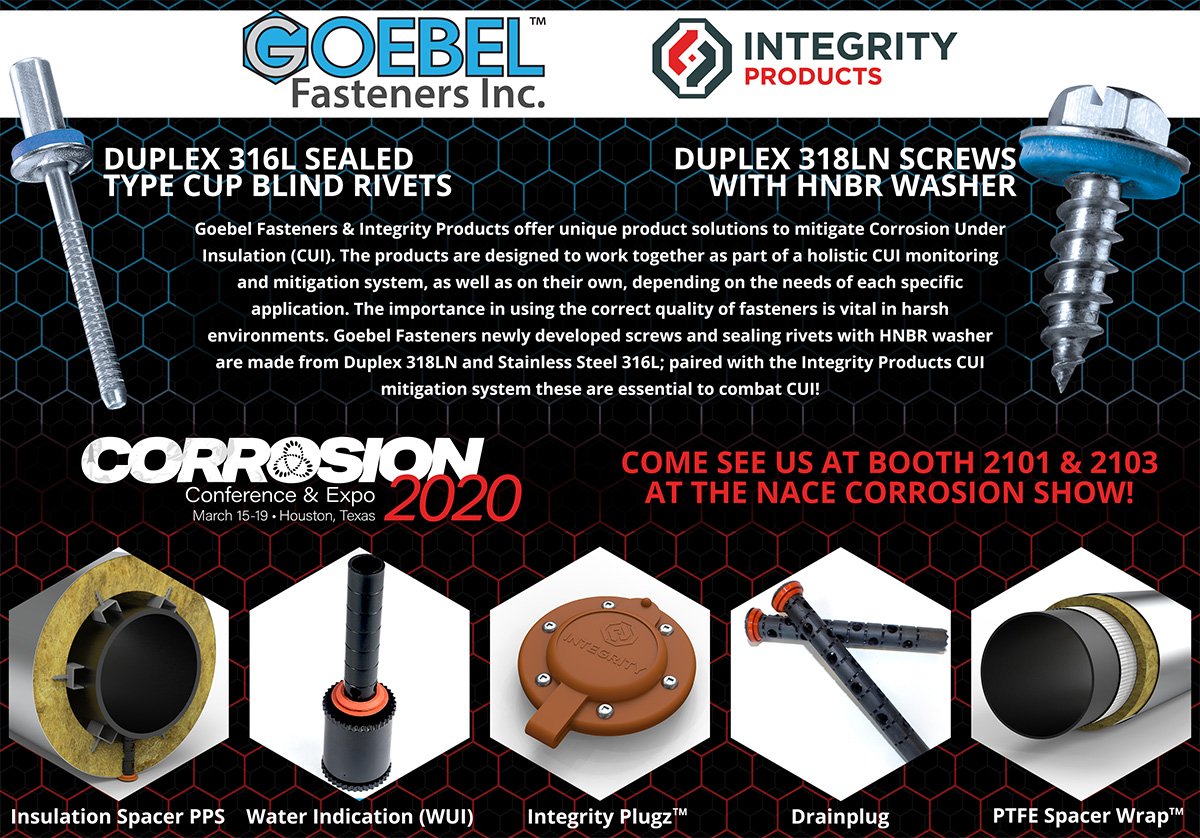 Goebel Fasteners, Inc. on Twitter "NACEtweet Corrosion Week 2020 is