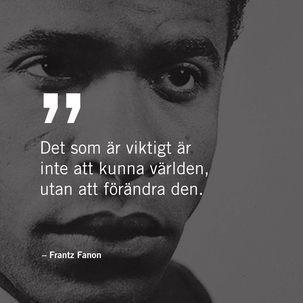 ABFMalmo's tweet photo. Frantz Fanon (1925-1961), var en förgrundsgestalt i den postkoloniala teorin, och präglades av marxism och psykoanalys.

Hans böcker "Jordens fördömda" och "Svart hud, vita masker" fick stort genomslag, och inspirerar akademiker, aktivister och teoretiker världen över. https://t.co/YUrzoZbzJa
