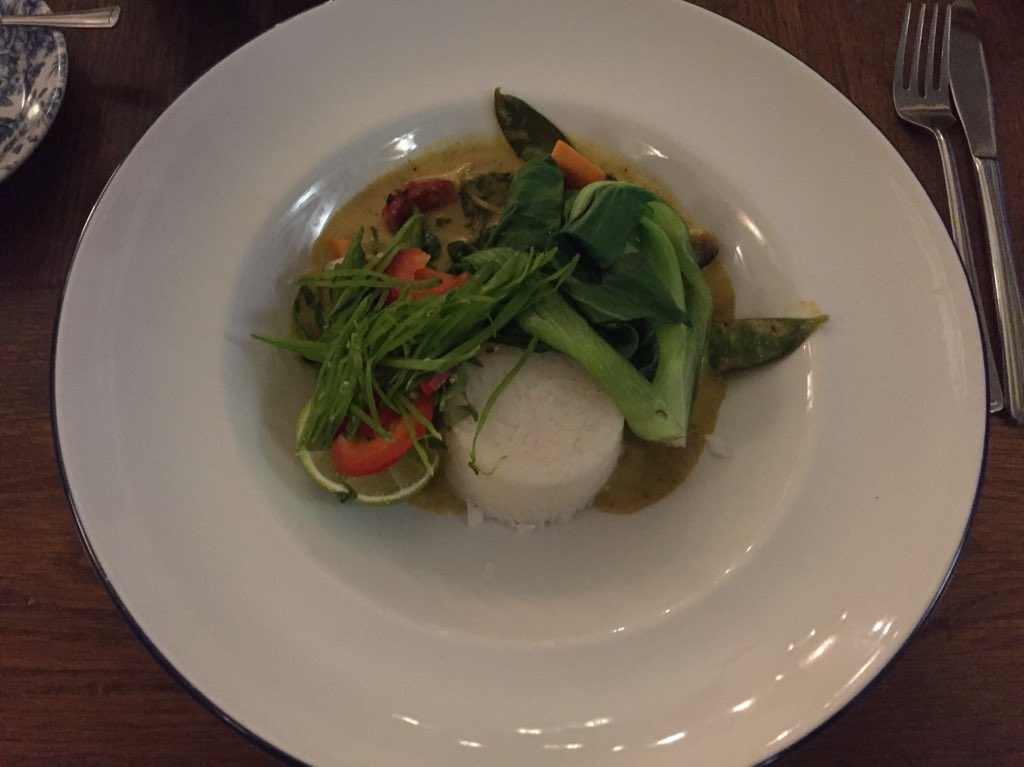 amd4_ann's tweet photo. Our guest of honour couldn’t be with us but we went out anyway.I can highly recommend the Malaysian curry.Delicious and a nice start to a special fundraising week👌#BCUnurses #ThePhyscian #wateringhole https://t.co/XDaLCnK3Ew