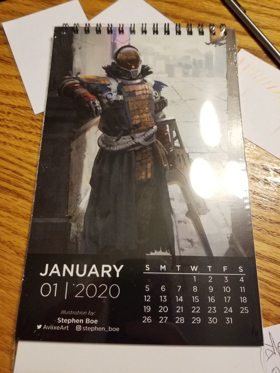 Sir_Farix's tweet image. I was able to get my hands on a three more calanders. In saying that it is time for another giveaway. Rules in follow on tweet.
