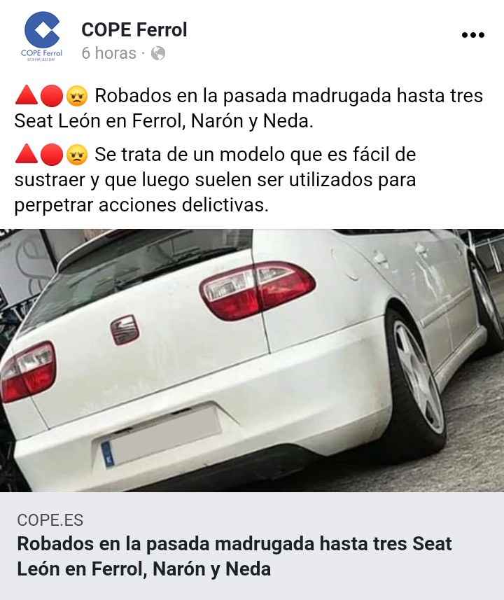 alonso14bb's tweet photo. A todo el mundo que tenga un Seat León...@RobertoVilarTV este jueves da la voz de alarma en @LandRoberTVG
#seat #leon #amarillo https://t.co/hzajyievue