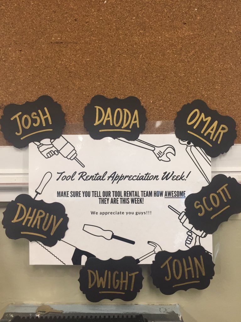 Thanks to our amazing ASDS @ElizaFleming for making this a Great Week at 0131 TRC !
<a href="/jhiltonthd/">Janet Hilton</a> <a href="/RussellKMann/">Russell Mann</a> <a href="/KMTovey/">Keith Tovey</a> <a href="/ThdKelly/">MikeKellyTHD</a>