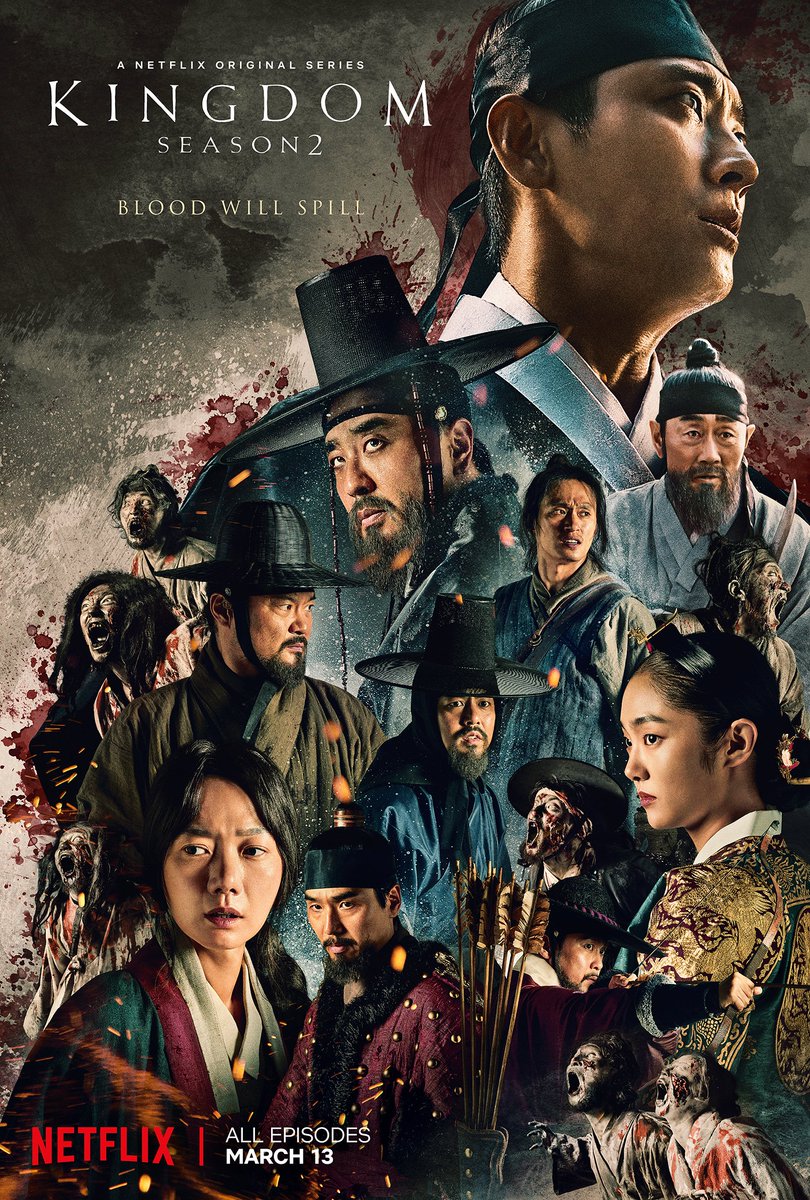NetflixGeeked's tweet photo. Spring is in the air, which can only mean one thing: a horde of ravenous zombies. Kingdom season two lurches into your home March 13th! #Kingdom https://t.co/7d4SF2lOdC