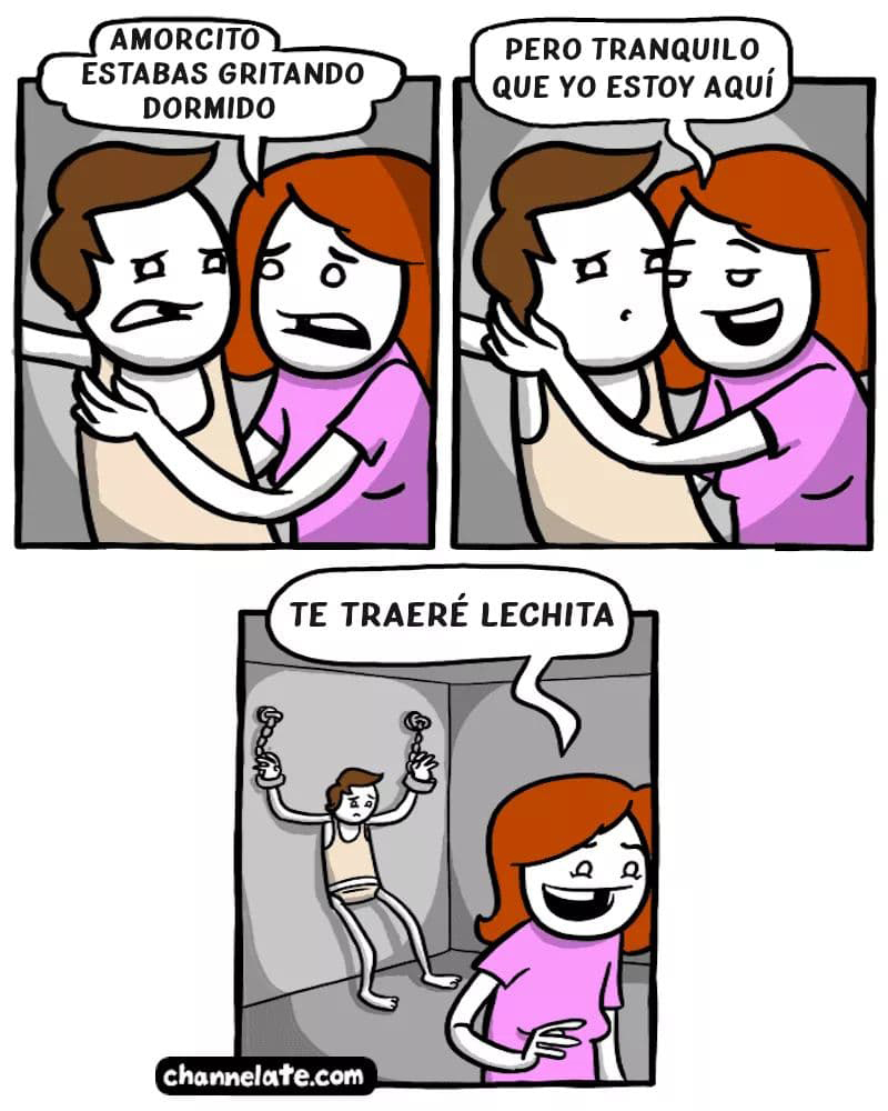 Esos amores de película... pero de #terror 😂 #pánico #meme #amor #relaión  #pareja, image size:800x1000