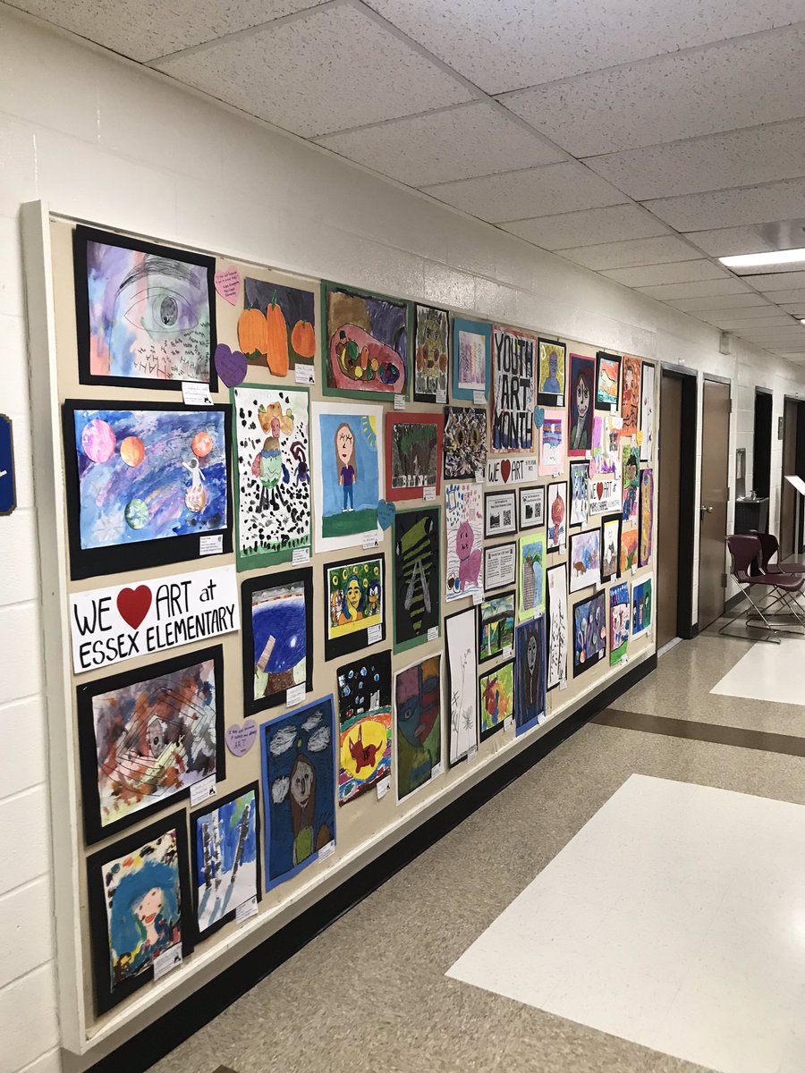 We ❤️ art <a href="/moreillly/">Mays Chapel Visual Arts</a> <a href="/EssexBCPS/">Essex Elementary</a> <a href="/Team_MCES/">Mays Chapel ES</a> <a href="/CocoBCPS/">Stephen J. Coco</a>  Student art show at Greenwood