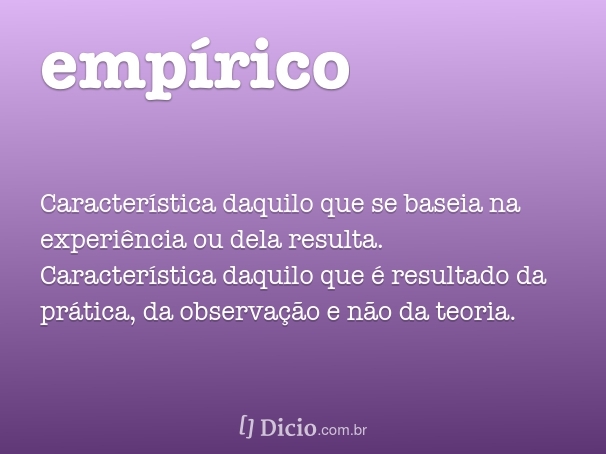 Dr. Gabriela Bailas på Twitter: "IRRITA o uso EQUIVOCADO da palavra  "TEORIA" (contexto científico) e o uso do "EMPÍRICO". O povo quer provar  algo usando argumentos tirados "empiricamente do c*"! Qual a
