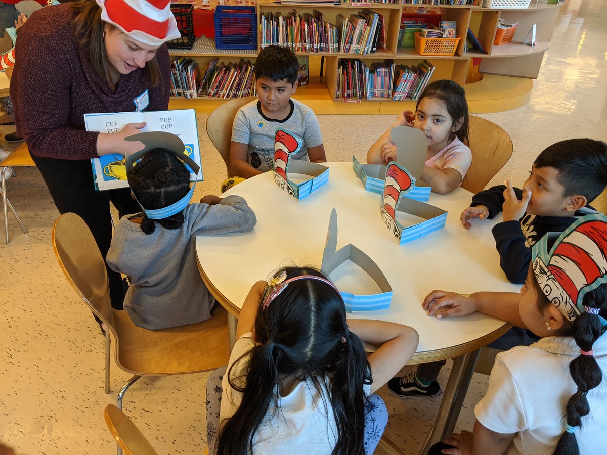 PS274K's tweet photo. PS 274 CHAMPS celebrates Read Across America with alumnus Hon. Natoya McGhie, Esq; Maria E. Neri, Esq.  
THANK you to all of our volunteers for giving so generously of your time!

@BKNorthNYCDOE
@D32Bushwick 
@ExecSuptKWatts https://t.co/oa5lHp3q2E