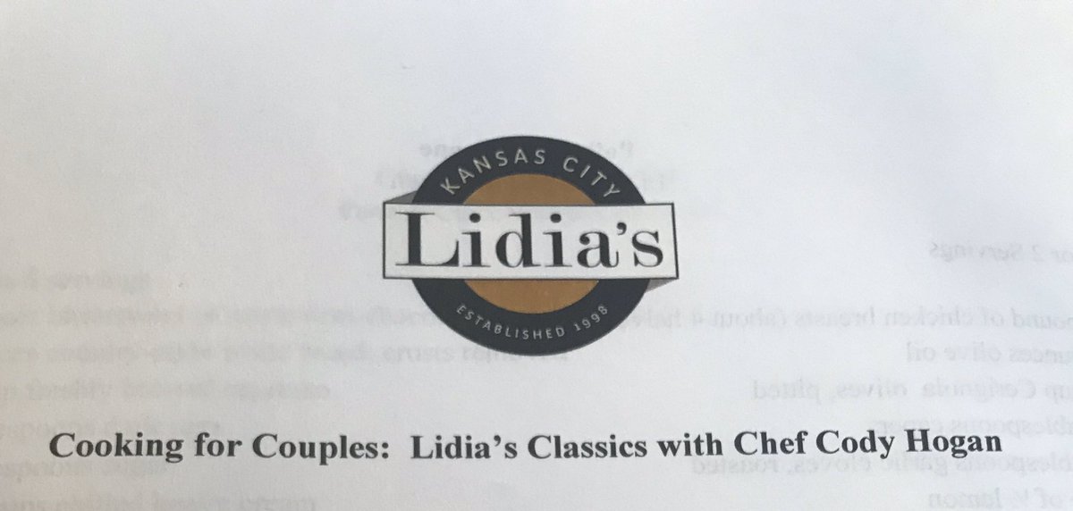 _joyb214's tweet photo. Another fun adventure with the Dinner Club @lidiaskc. #CookingClass #LemonPiccataChicken #ChefCody https://t.co/iacYDwyvBd