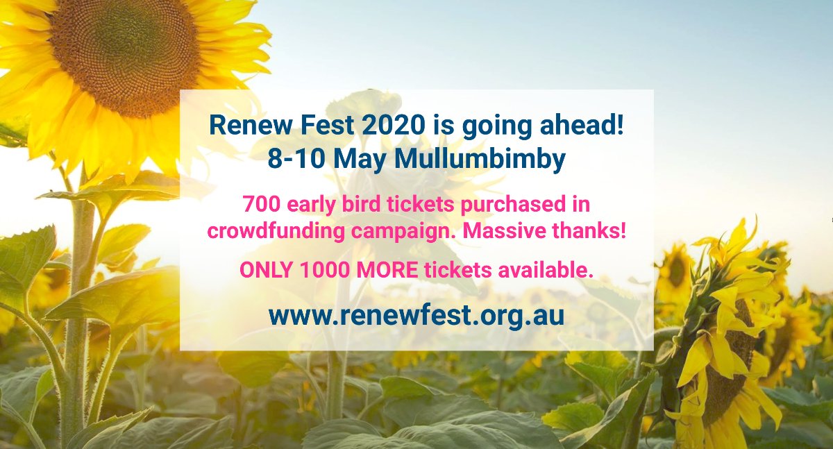 Renew Fest 2020 is happening! 🌻 Tickets + Applications + more! - mailchi.mp/0d16c1001d91/r…
