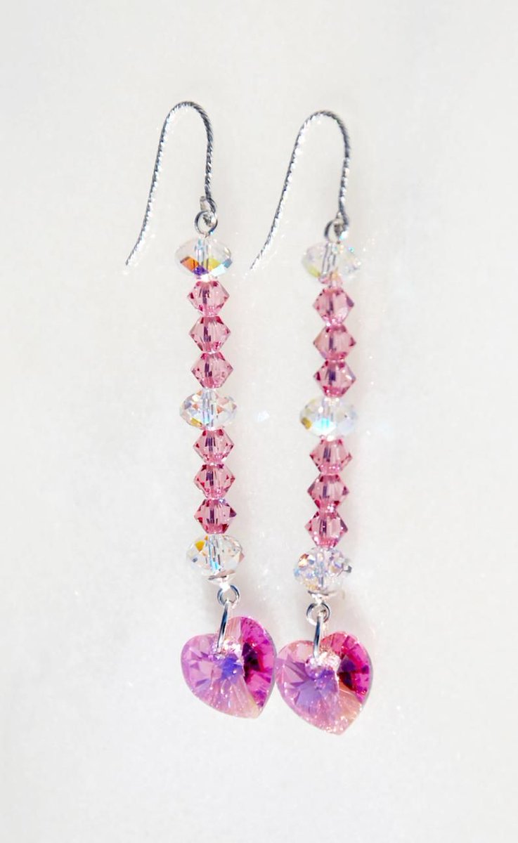 KarmaKittyJewel's tweet photo. #swarovski #pinkswarovski #bling #sparkle #heart #heartjewelry #handmade #etsysocial #etsymntt #etsyhandmade #etsyshop #handmadebyme #freeshipping #freeship #sterlingearrings #sterlingsilver #bridetobe #prettyinpink #pinksparkle https://t.co/EoBFStJldd @Etsy #etsyspring $20 https://t.co/0dOPSIqUie