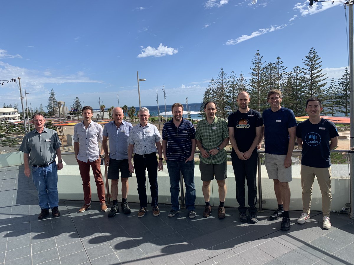 GrantHampson's tweet photo. With the @SKA_telescope SAFe PI#6 workshop held in Perth, it meant that a majority of the @CSIRO @ASTRON @Swinburne Perentie/PST team could attend. This meant that it was even more productive than past workshops as there were more side discussions/interactions across all teams! https://t.co/nVIJs0lpnN