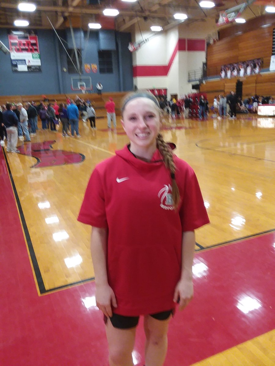 After setting the career assist record earlier this year, Bedford's Aubrie Zeunen became the career steals leader in Mules district  win over Woodhaven <a href="/BCSNsports/">BCSN</a>