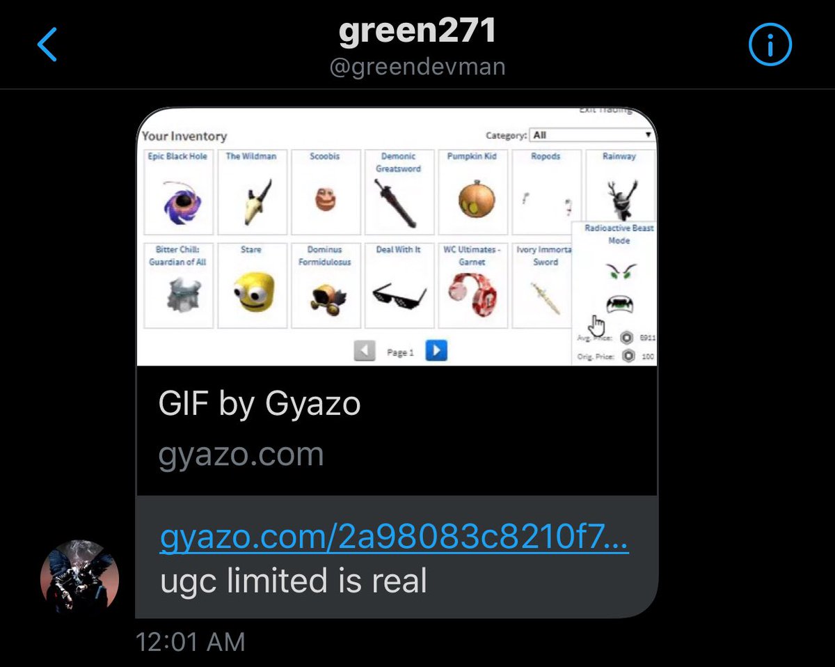 News Roblox On Twitter The Ugc Items Are Limited Now - how to get access to ugc on roblox