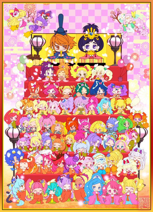 プリキュアのtwitterイラスト作品 人気順 3336