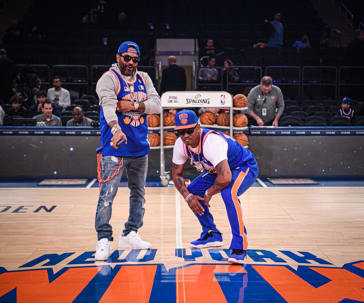 dipset knicks jersey