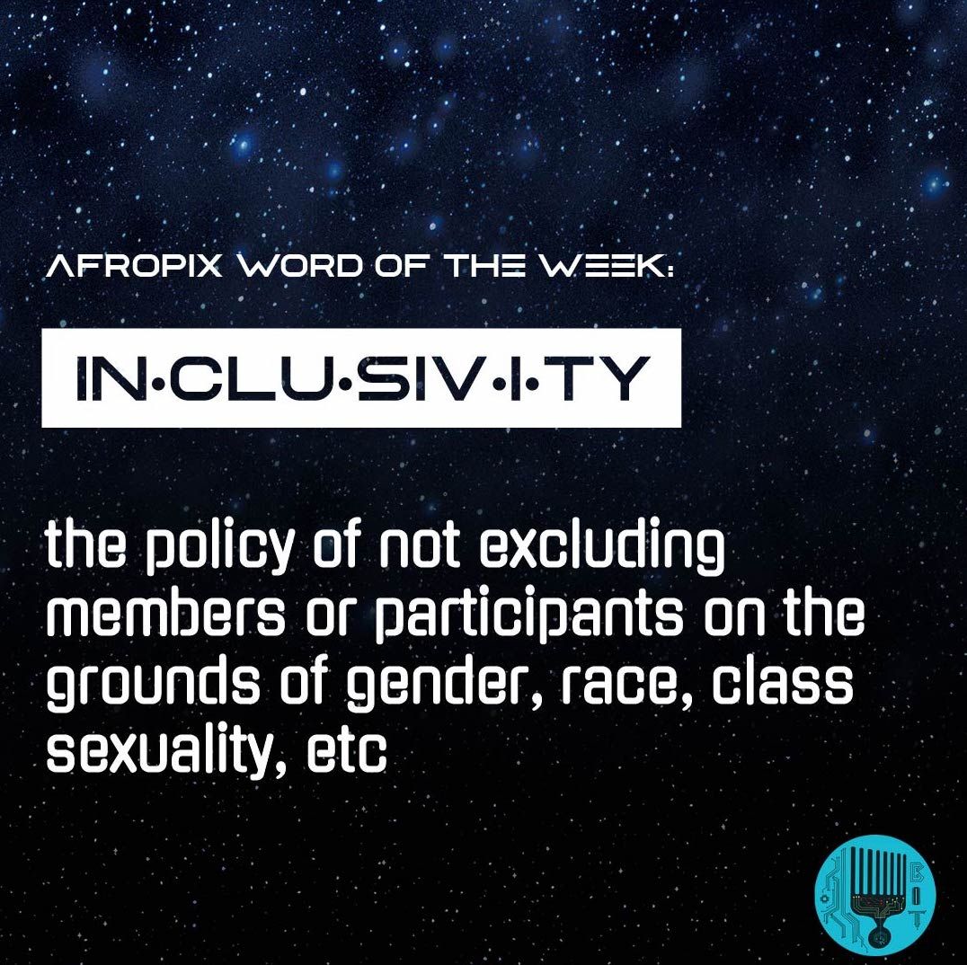 AfroPix_uncbit's tweet photo. AfroPix strives to create an inclusive environment  where ALL majors, ALL races, and ALL levels of experience are encouraged to participate with the common goal of celebrating people of color in tech!

#peopleofcolorintech #computerscience #casecompetition, #networking #tech https://t.co/MM6oSYDFCI
