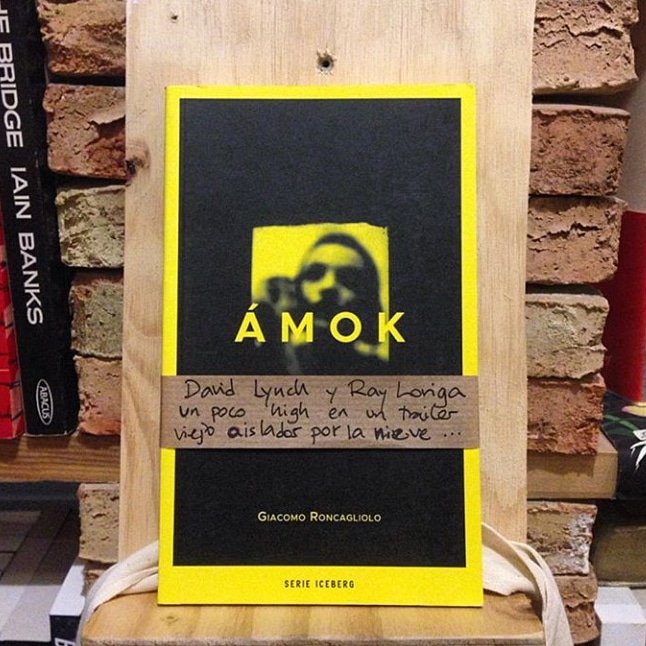 groncagliolo1's tweet photo. Portada original de #Ámok (Lima, 2018) 🔥🔥🔥🔥 Gracias a @pesopluma_ed y #jonathanhart 📸 #palomareaño en @DesperateLit de Madrid https://t.co/CvNIZFX9kN