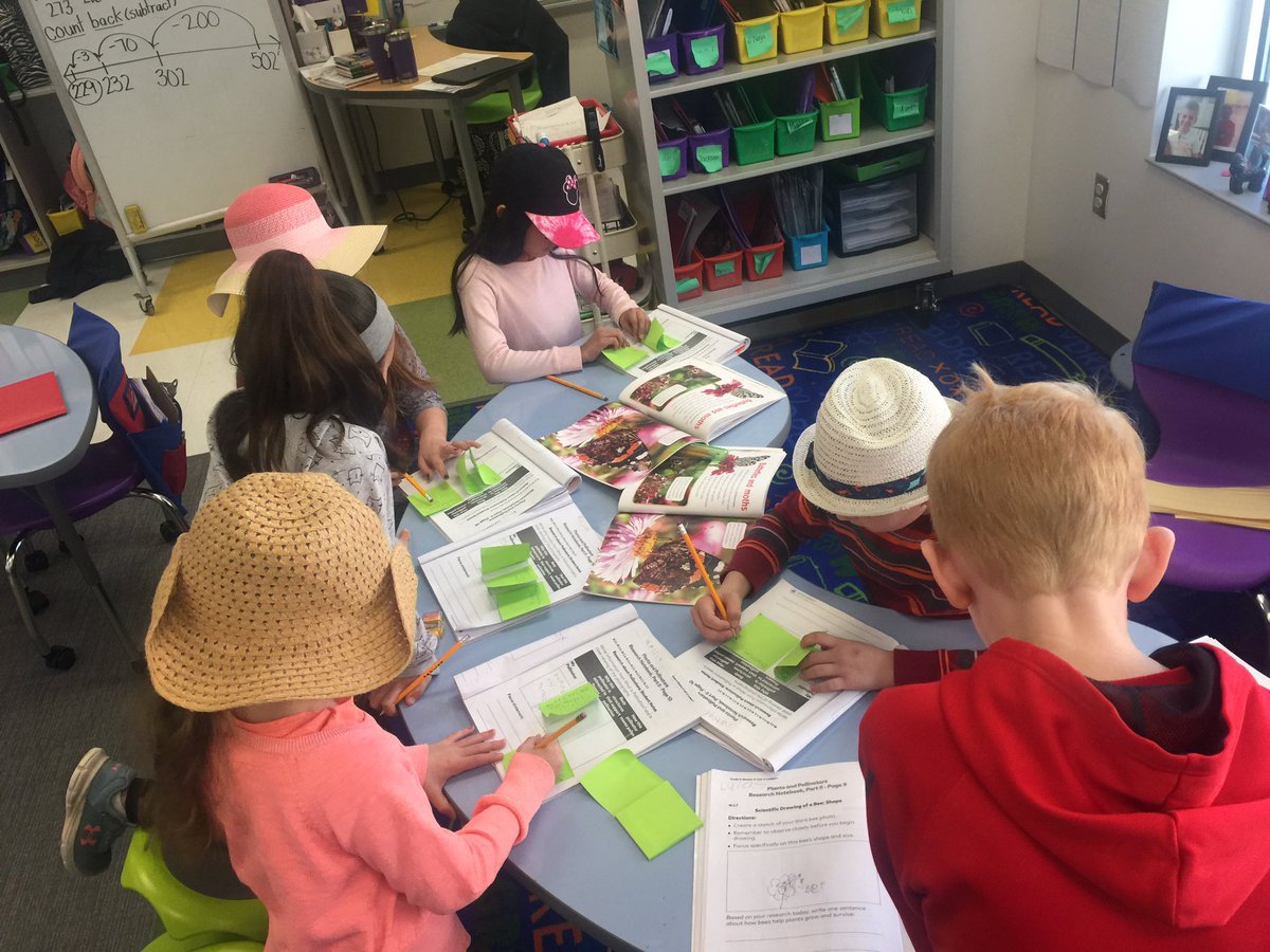 MrsMaynor2ndgr's tweet photo. Pollinator Research Groups in action @BuckhornCreekES @ELeducation @WCPSSElemLit https://t.co/gTeS6cAxvF