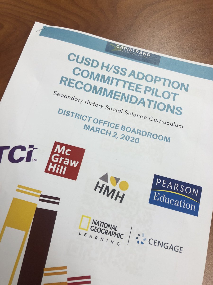 ReischlVirginia's tweet photo. CUSD History Social Science leaders reviewing and recommending new curriculum for piloting - amazing dedication putting our students first! @Capo_PL @HSS_Capo #capohumanities #literacy #historymatters https://t.co/DVYnKV2Iru