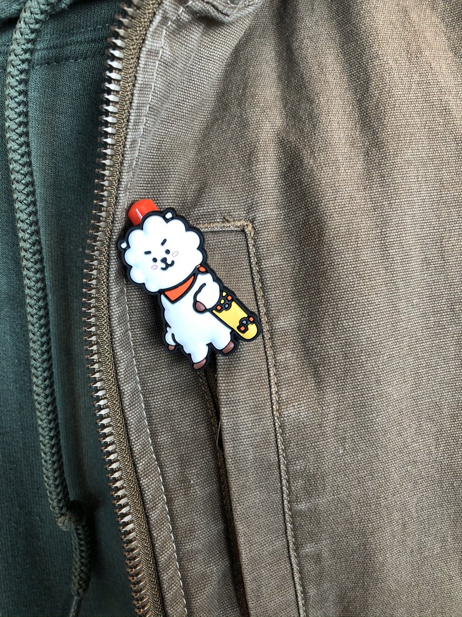 so I bought John an RJ pen as a first week gift in this bangtan life. It’s been riding around in his pocket all day