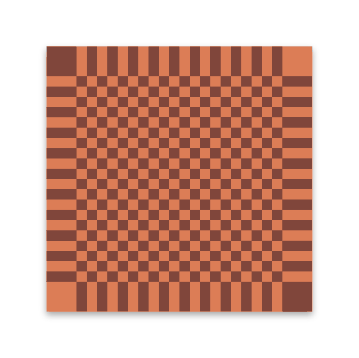 WrappingProject's tweet photo. Checkers with an edge. Playing around with some weird color combinations. Look how the pattern vibrates!
-
#checkers #check #boardgames #checkmate #patterninspiration #pattern #thewrappingproject https://t.co/HxwFYwCrgn