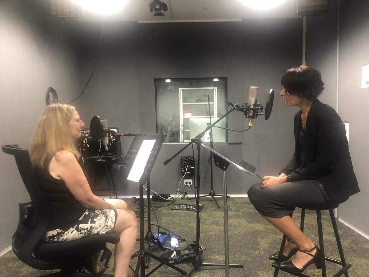 Working for <a href="/NSWEducation/">NSW Dept of Education</a> presents something different each day. Today, podcast recording 🎤🎧 Love how the team of experts come together #LoveWhereYouWork