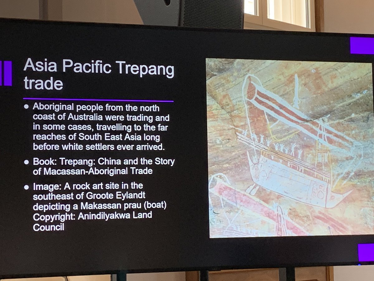 guxin2010's tweet photo. Lyndon on Australian cultural trade with #Asia. Question is how the country is able to build on these and to expand them in contemporary Asian societies. This requires contemporary interpretation of Australian identity #pdaforum @Asia_TOPA @AsialinkArts #culturaldiplomacy https://t.co/pTQhf3HAUS