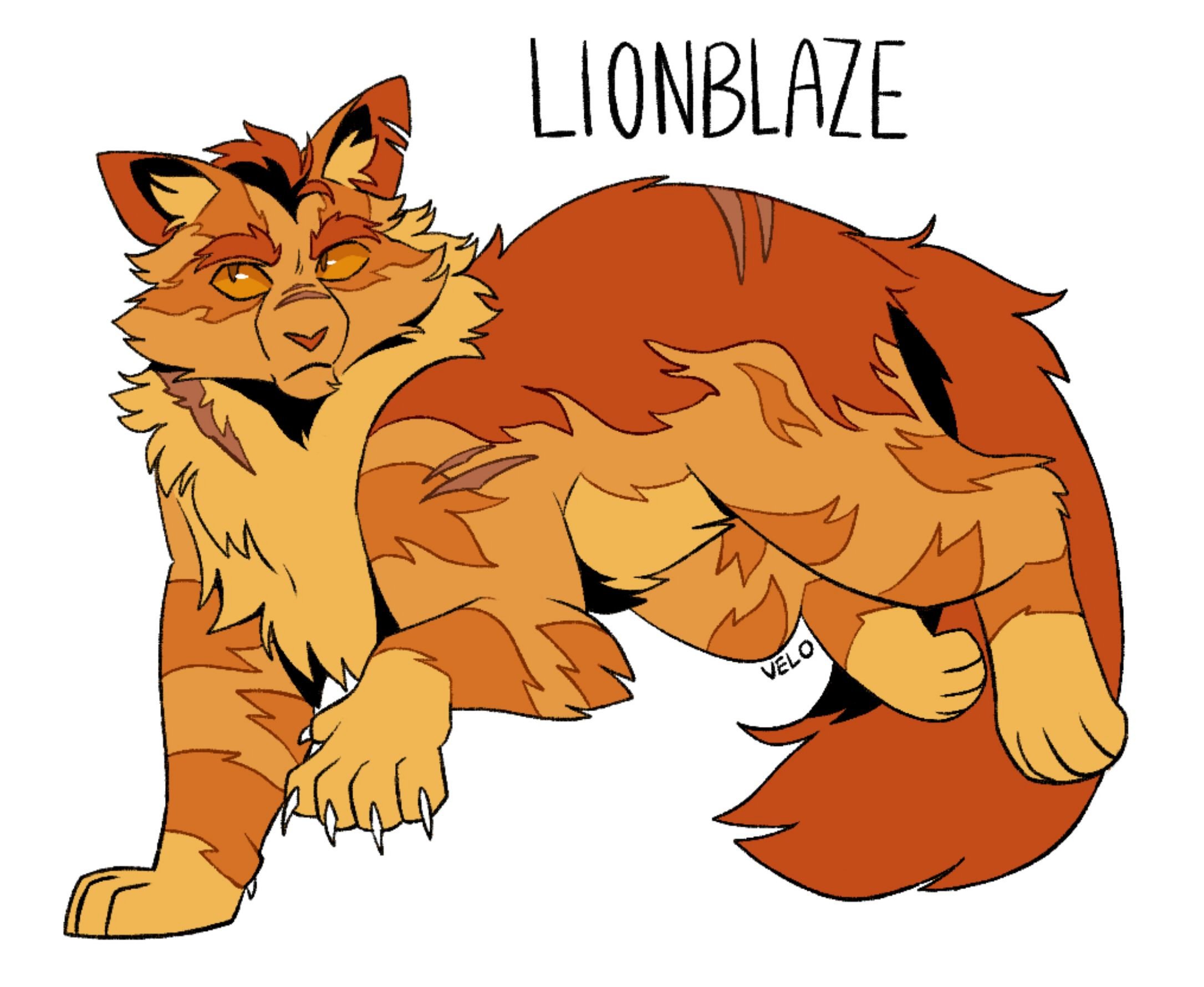 Lionblaze and Russetfur
