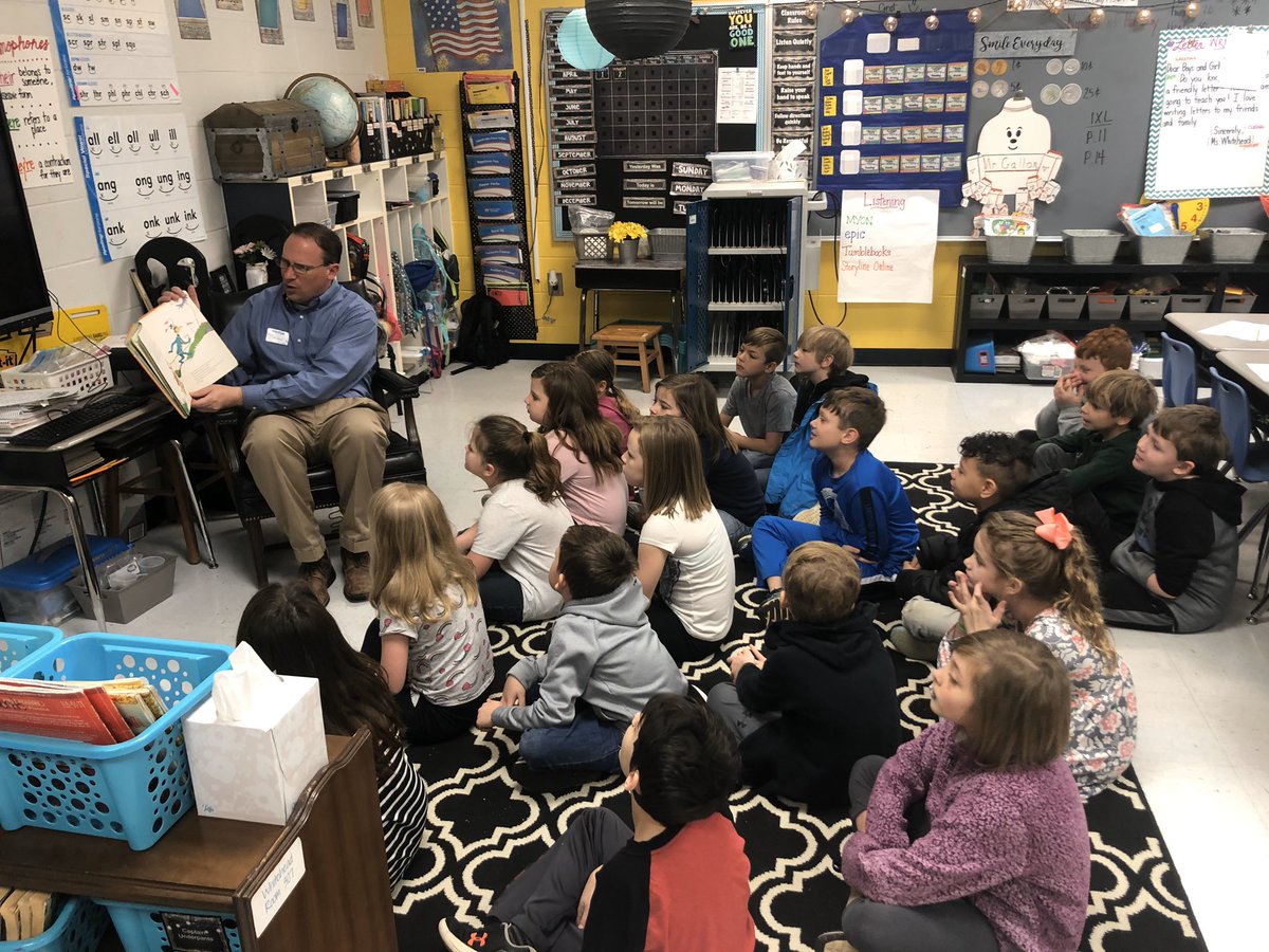 WalesFHS's tweet photo. @TCBOE_FHS @TCBOE thanks to @alabamapower for coming to read #DrSeussDay https://t.co/haiA03nOE4