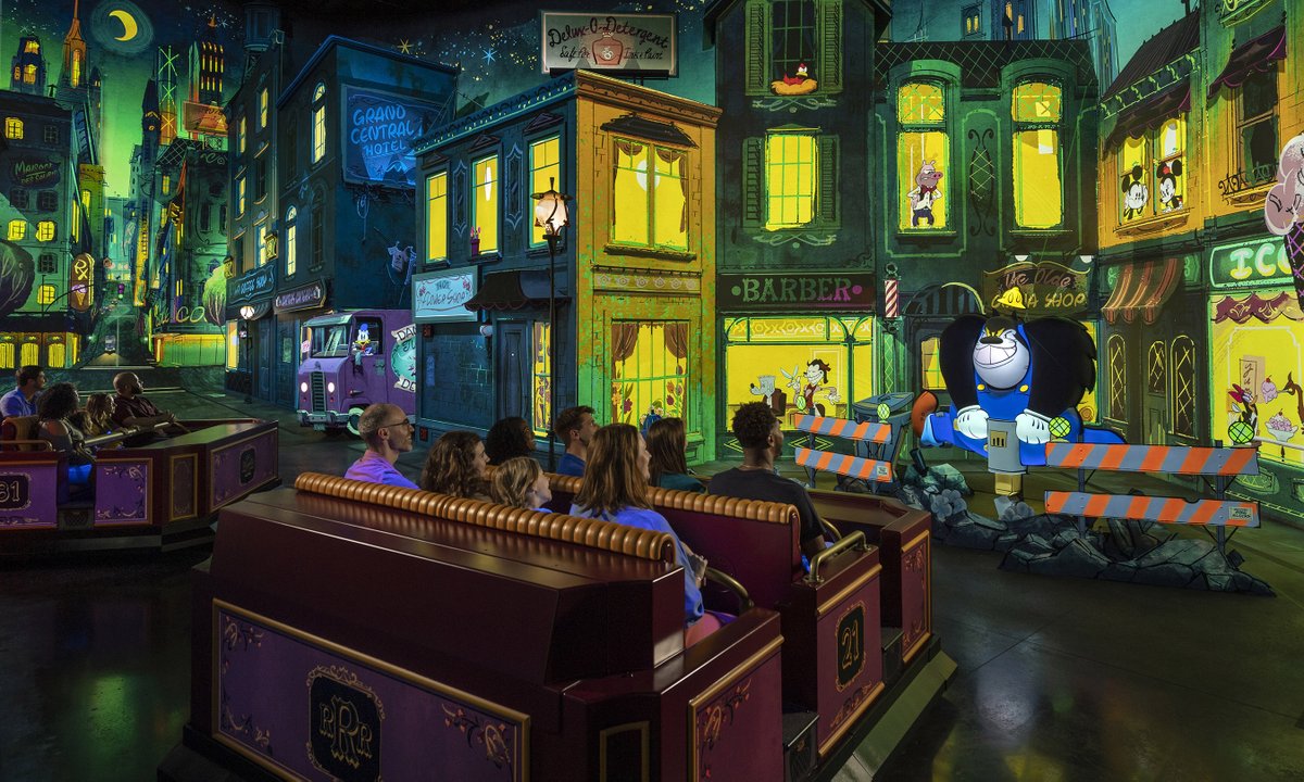 OrlandoInformer's tweet photo. LATEST LOOK: Mickey and Minnie's Runaway Railway, opening Wednesday at Disney's Hollywood Studios! 🚂 https://t.co/U4HHtObBiL