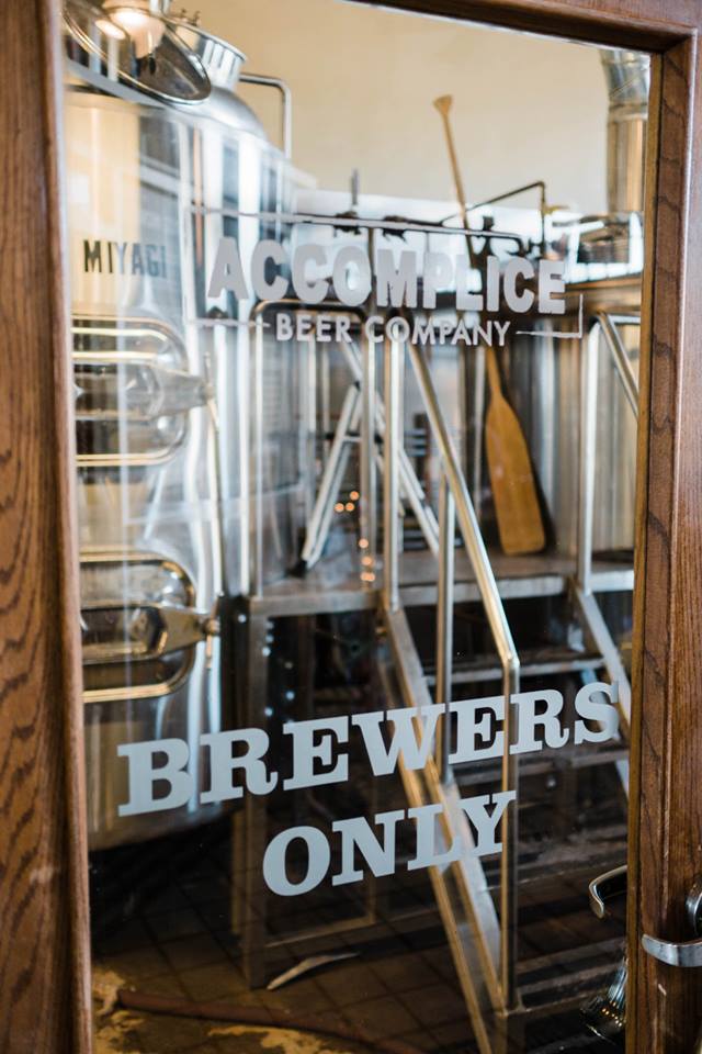 AccompliceBeer's tweet photo. Accomplice Beer, behind the scenes. Come over and get a beer tour with our brewmaster! https://t.co/50KqYstchZ