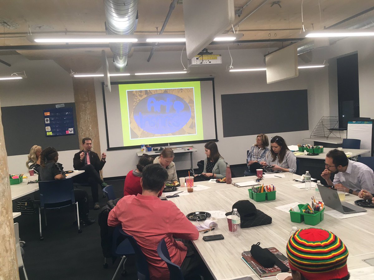 picasso_philly's tweet image. Feeling so inspired by the principals &amp;amp; teachers sharing their practices &amp;amp; stories at tonight’s #PicassoProject Arts-Rich Schools meeting! #phled