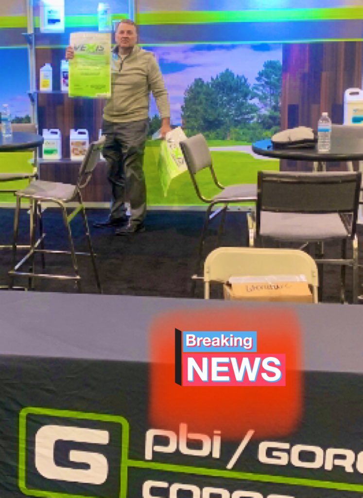 brettrieck33's tweet photo. Looking forward to seeing  @PBIGordonTurf booth 1000 / New England Turfgrass show #NERTF @ProbieAynardi @baffinito @Johnwibbs @bbg7164 @HarrellsLLC #Vexis #Union https://t.co/VWoorb0oMU