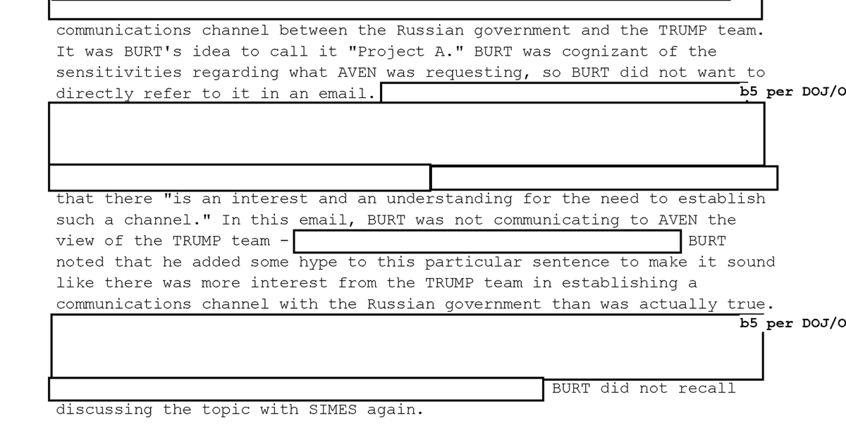 And AlfaBank wanted a secure backchannel to the Trump Team. Sessions' guy helped.