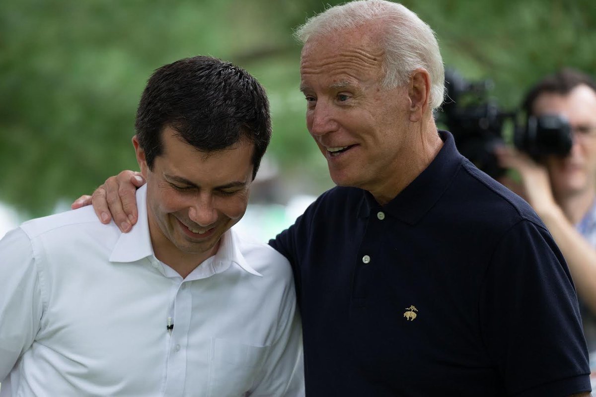 The only way we beat Trump is through a politics that reflects the decency of the American people. It’s what we sought to practice in my campaign—and it’s what @JoeBiden has practiced his whole life. I'm proud to stand with the VP and help make him our next Commander-in-Chief.